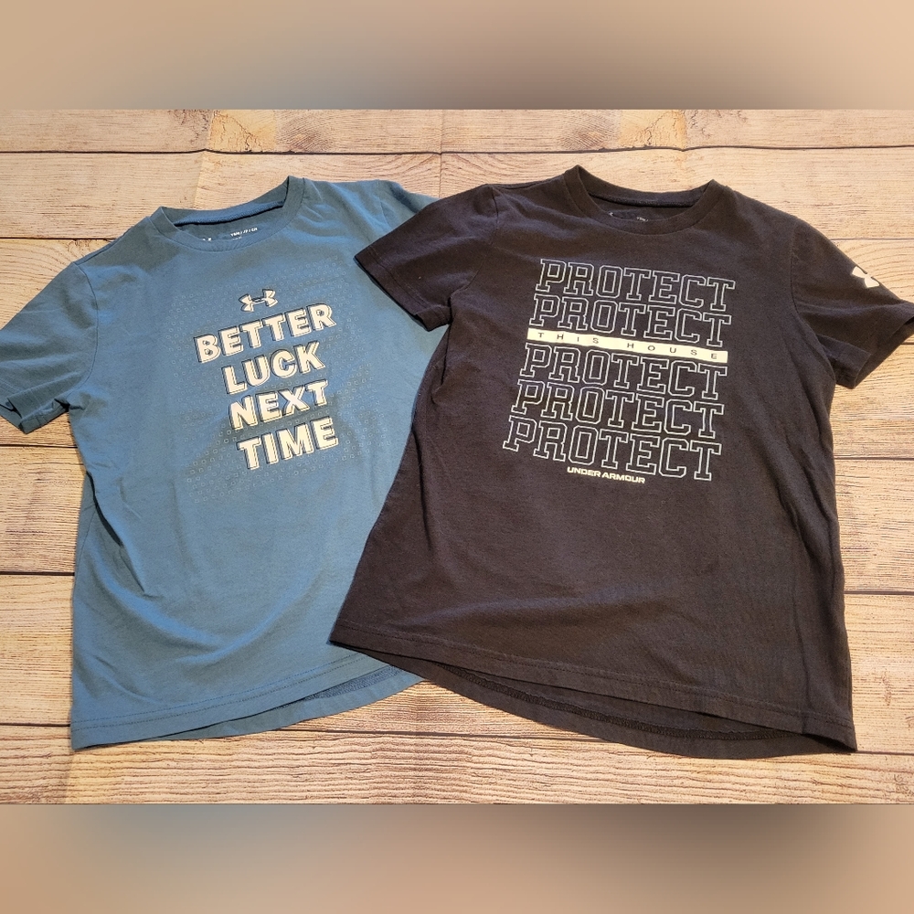 Boys Under Armour t-shirts